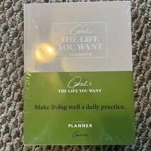 Green and Cream Planner